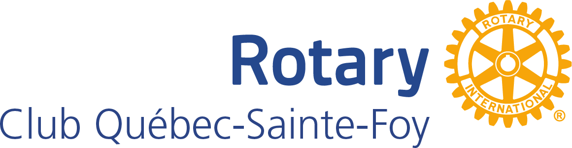 Logo du Club Rotary de Québec-Sainte-Foy